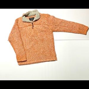 Soft Pink Sherpa Pullover